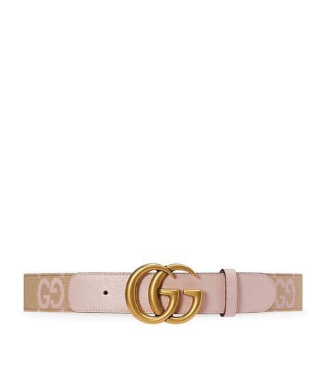 gucci pink womem belt